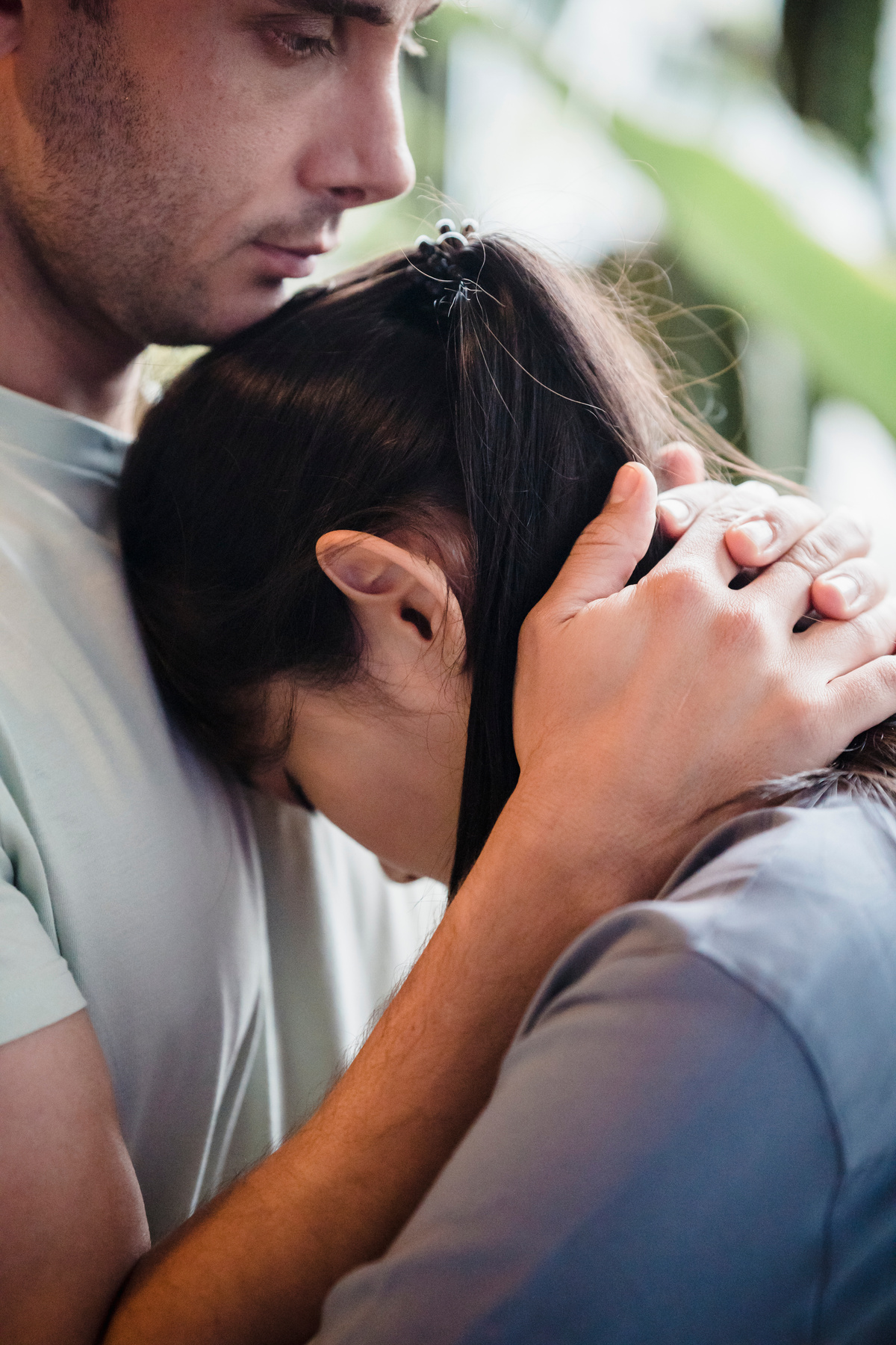 Portrait of Unhappy Couple